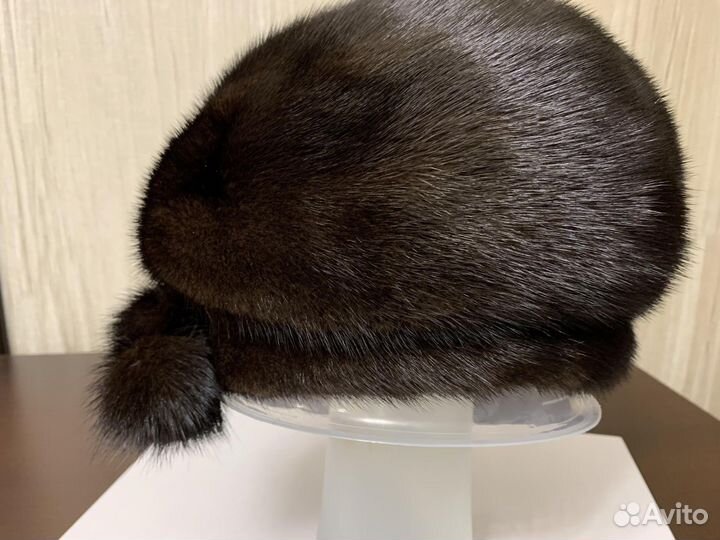 Шапка норковая женская