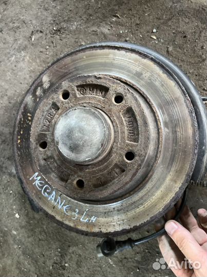 Ступица кулак задний Renault Megane 3