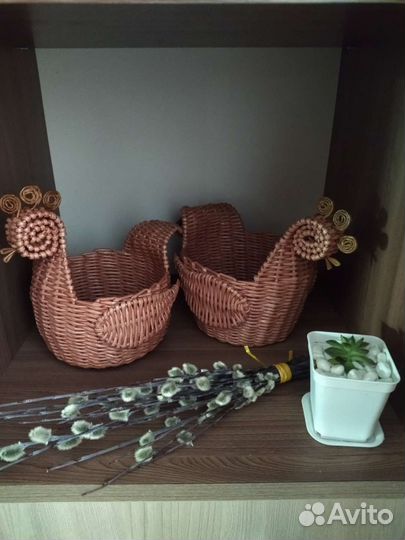 Корзина плетеная