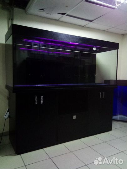 Аквариум 760 премиум, биофильтр, свет, тумба, фо
