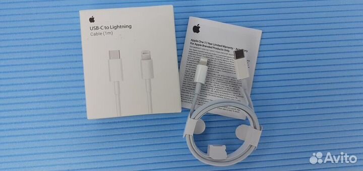 Кабель Apple USB-C to Lightning, 1м (MK0X2ZM/A)