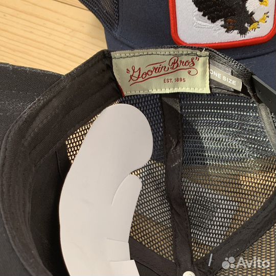 Бейсболка Goorin brothers кепка с сеточкой