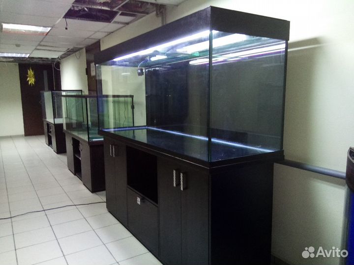 Аквариум 760 премиум, биофильтр, свет, тумба, фо