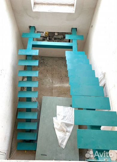 Лестничный каркас под ключ