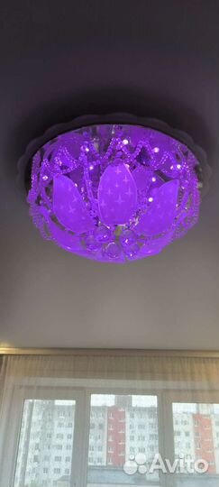 Люстра потолочная светодиодная бу