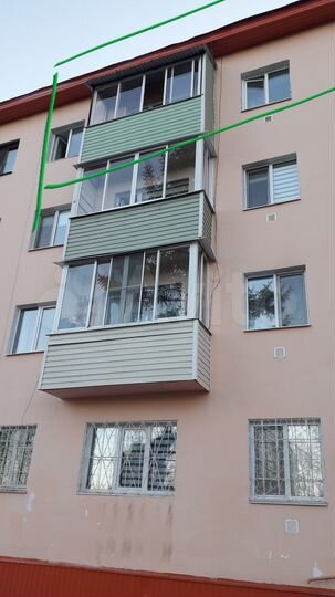 2-к. квартира, 45 м², 4/4 эт.