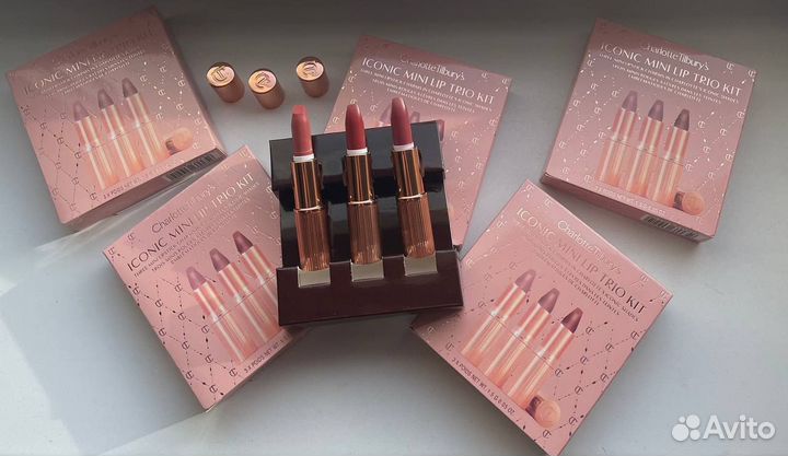 Charlotte tilbury набор мини помад
