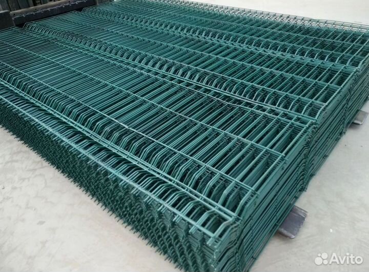 Забор сетка 3Д