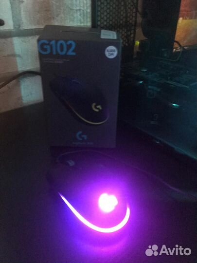 Игровая мышь logitech g102