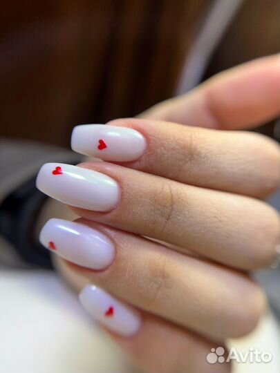 Маникюр и педикюр с покрытием гель лак