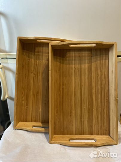 Поднос фруктскэл,бамбук IKEA