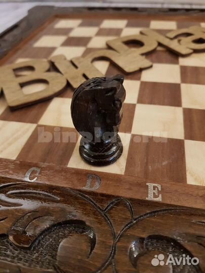 Шахматы резные ларец Верона 4040