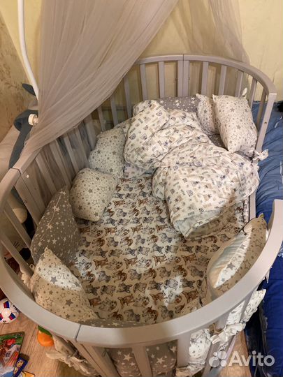 Кроватка круглая/овальная