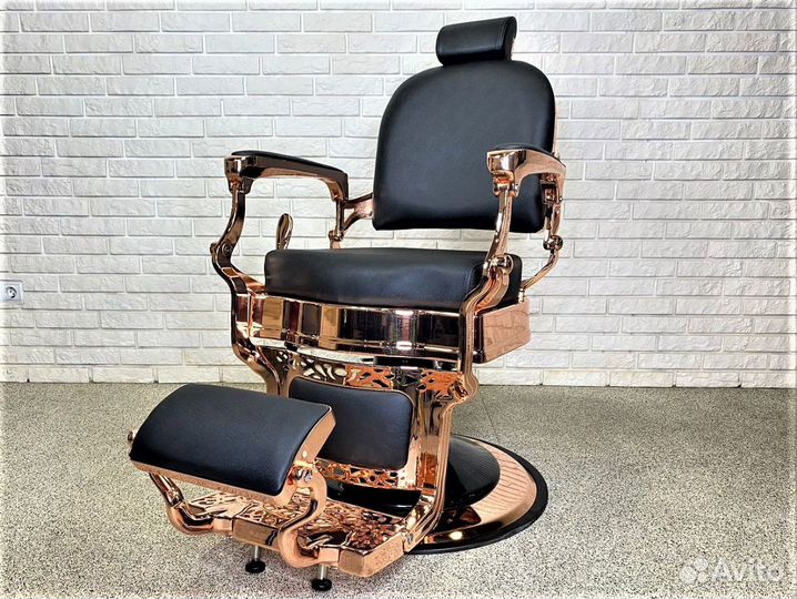 Барбер кресло,HL-31852-E1 Rose Gold