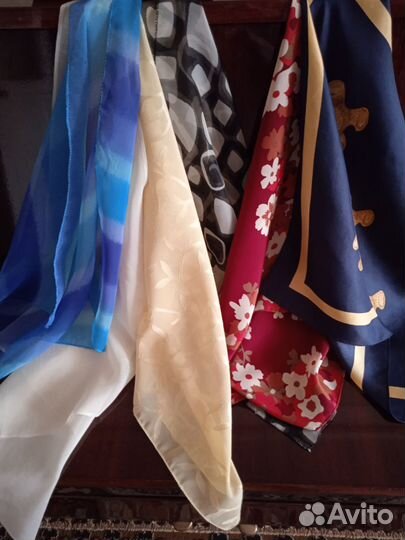 Шейные платочки, большие платки, кашне Корея