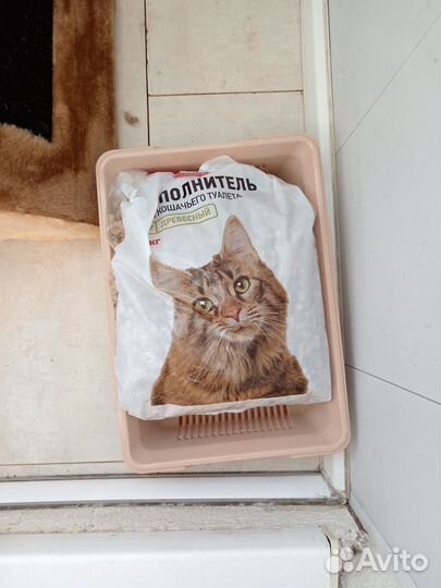 Домик для кошки с когтеточкой бу