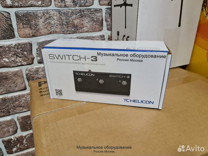 TC Helicon Switch-3 футсвитч Новый