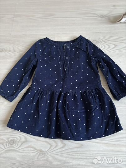 Пакет брендовых вещей на девочку 74 80 86