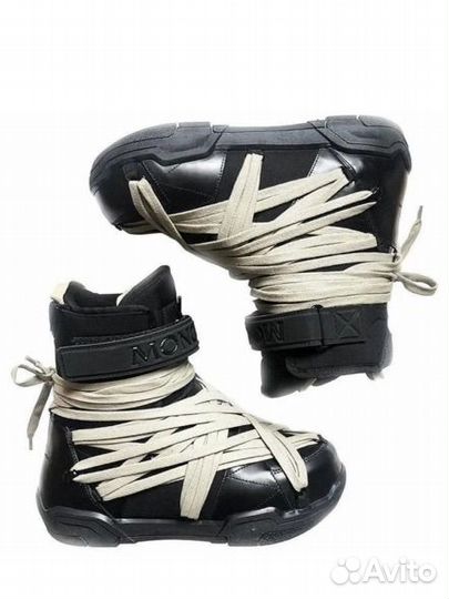 Rick owens x moncler boots