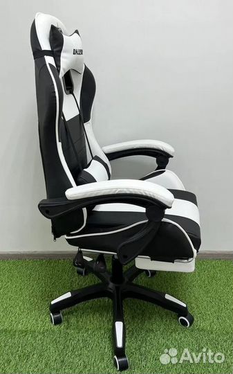 Компьютерное игровое кресло геймерское с массажем