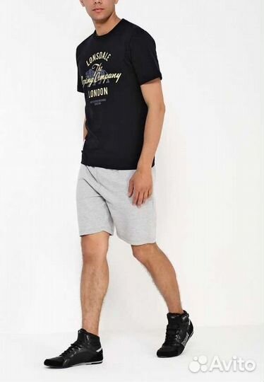 Футболка Lonsdale MTS016 цв. черный