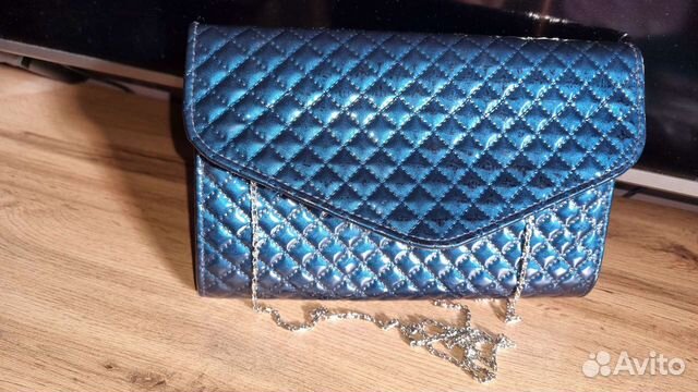 Клатч женский синий