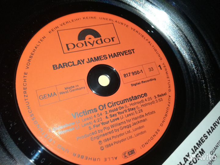 Barclay James Harvest – Victims Of Circumstance