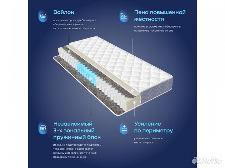 Матрас 200*090