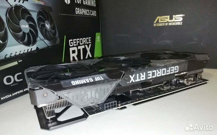 Видеокарта Asus RTX 3060 TUF gaming 12Gb