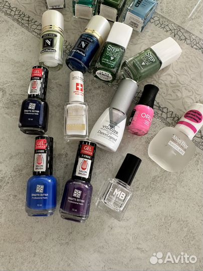 Лак для ногтей пакетом