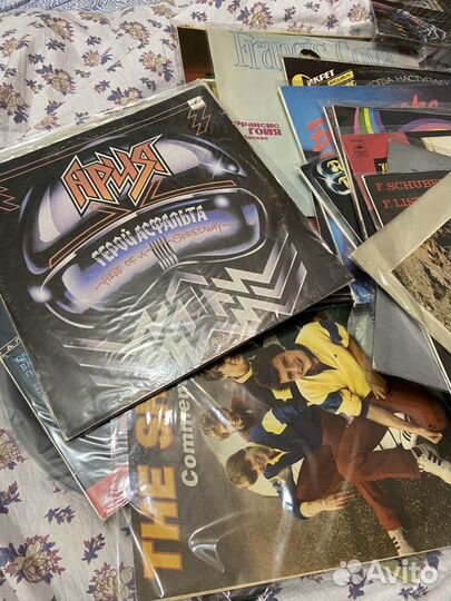 Виниловые пластинки СССР и зарубежные