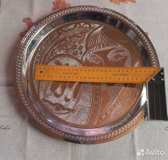 Поднос металлический