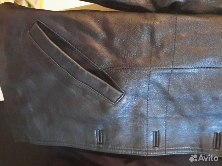 Куртка кожаная женская 46 48