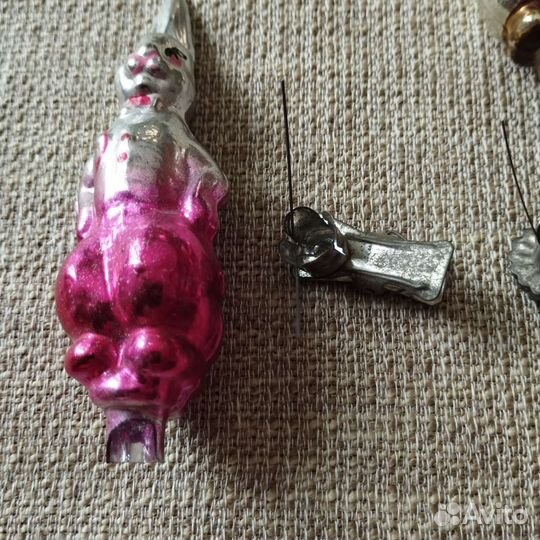 Елочные игрушки СССР. Прищепки