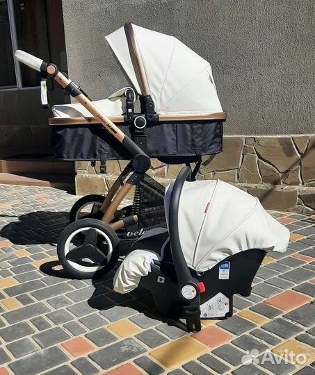 Коляска 3в1 трансформер Новая (wait)