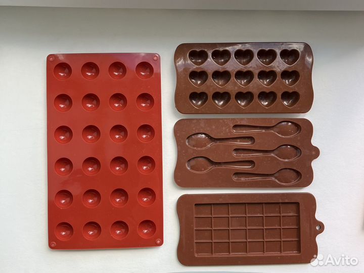 Силиконовые формы для шоколада