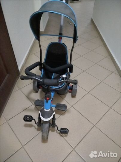 Детский трехколесный велосипед бу