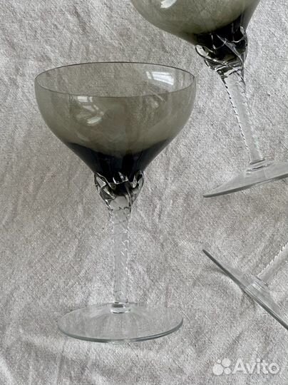 Фужеры для шампанского Bohemia Чехия 70- 80-е гг