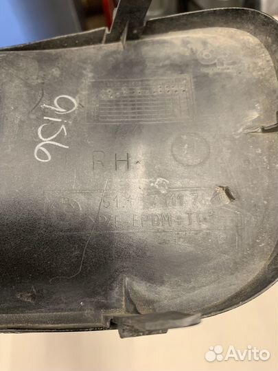 Рамка накладка туманки птф правая BMW E53 X5