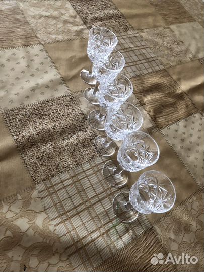 Хрустальные фужеры/рюмки СССР