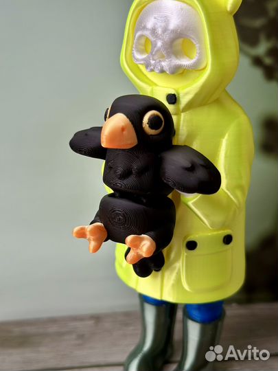 Маленький ужас и вороненок