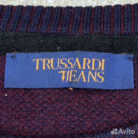 Свитер trussardi jeans made in italy оригинал