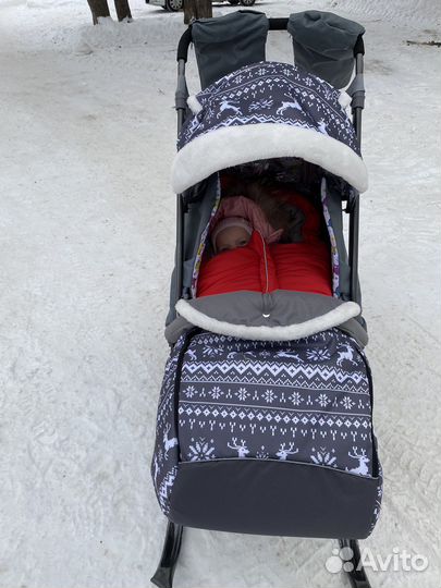 Санки коляска