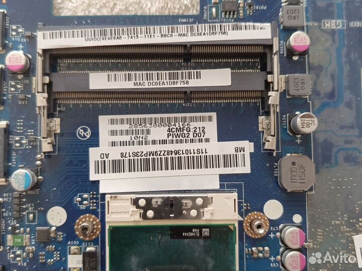 Материнская плата ноутбука Lenovo g570