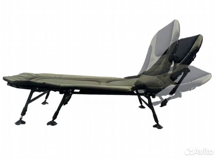 Раскладушка карповая туристическая 200*80см 2020с
