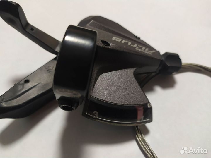 Шифтер манетка shimano altus 3 скорости