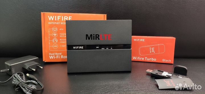 Роутер Модем Комплект 4G Интернет wifire Безлимит