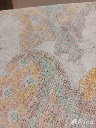 Отрез ткани СССР яркий принт