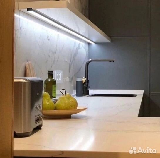 Кухня в стиле IKEA с замером