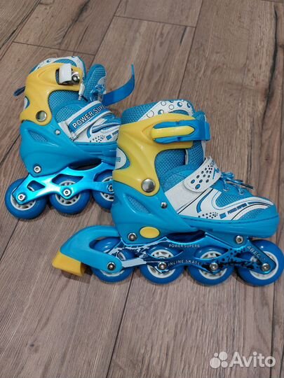 Роликовые коньки детские раздвижные